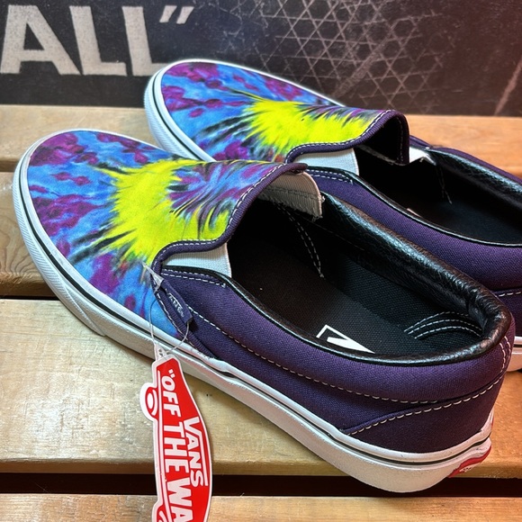 Vans Men's Classic Slip-on (Tie Dye) Mysterioso - Picture 4 of 8